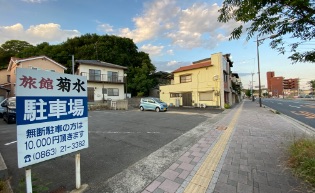 大型車OKの駐車場あり！